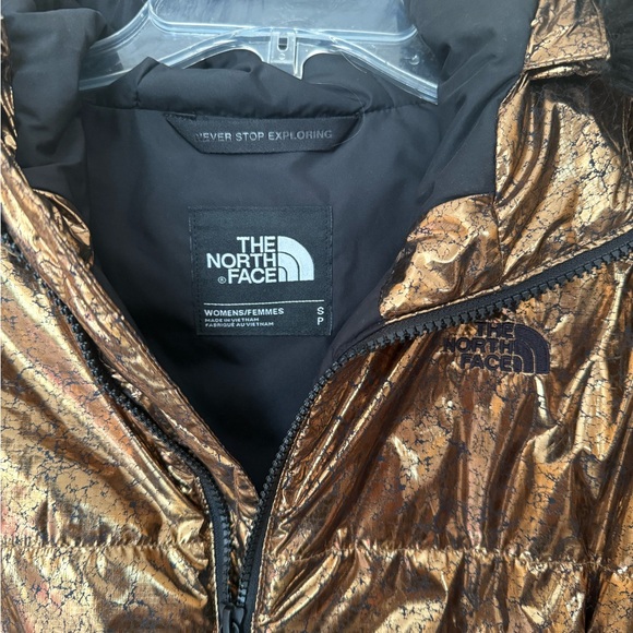 NWOT $399 THE NORHT FACE Women S Harway Insulated Parka Jacket Metallic copper - Picture 11 of 14